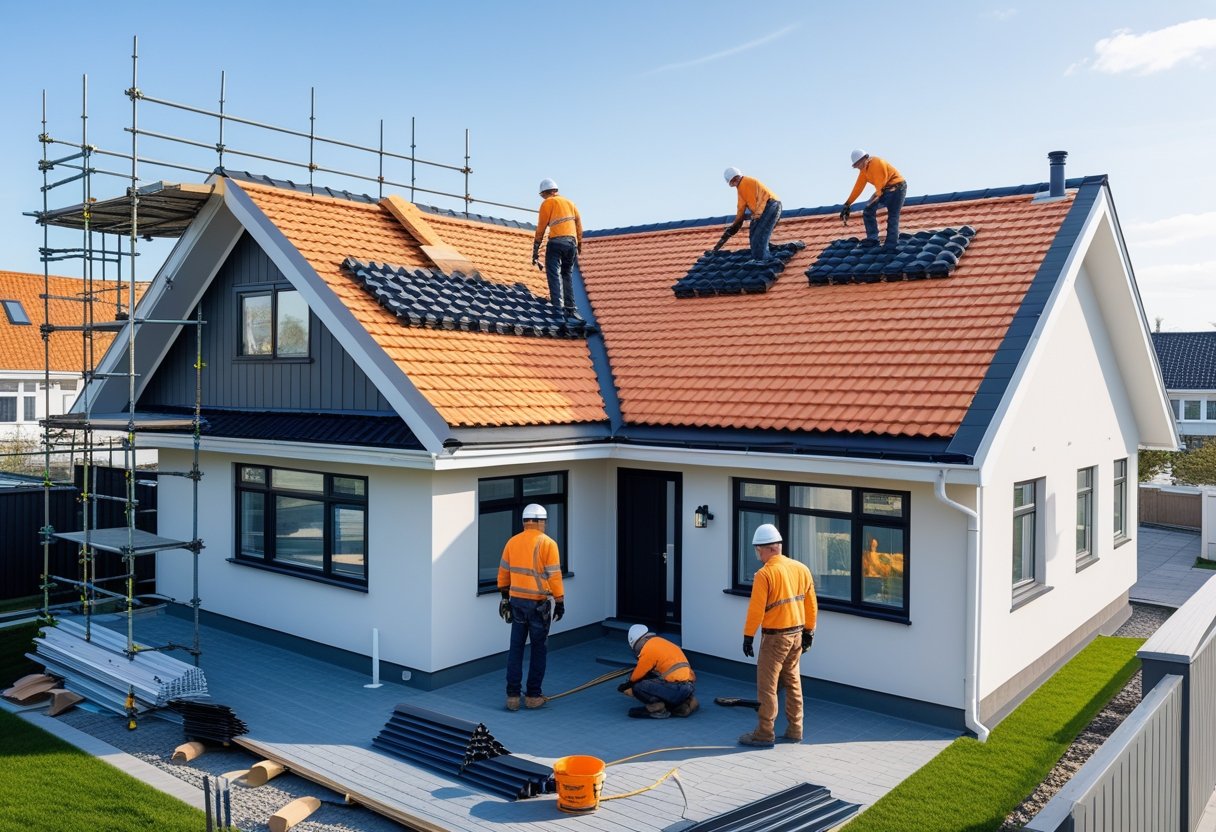 Sådan får du et nyt tag Rødekro løsninger til din facaderenovering i Aarhus